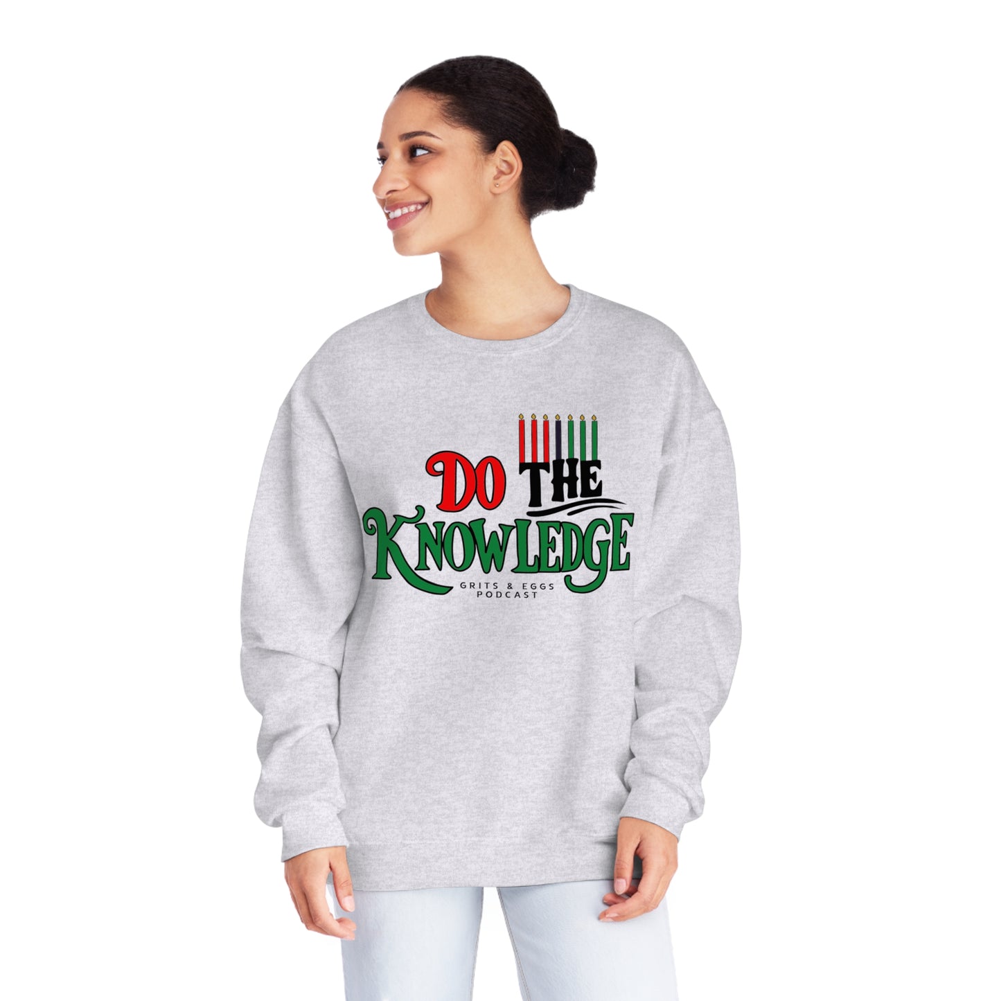 Kwanzaa Edition Do The Knowledge - Mid-weight Crewneck