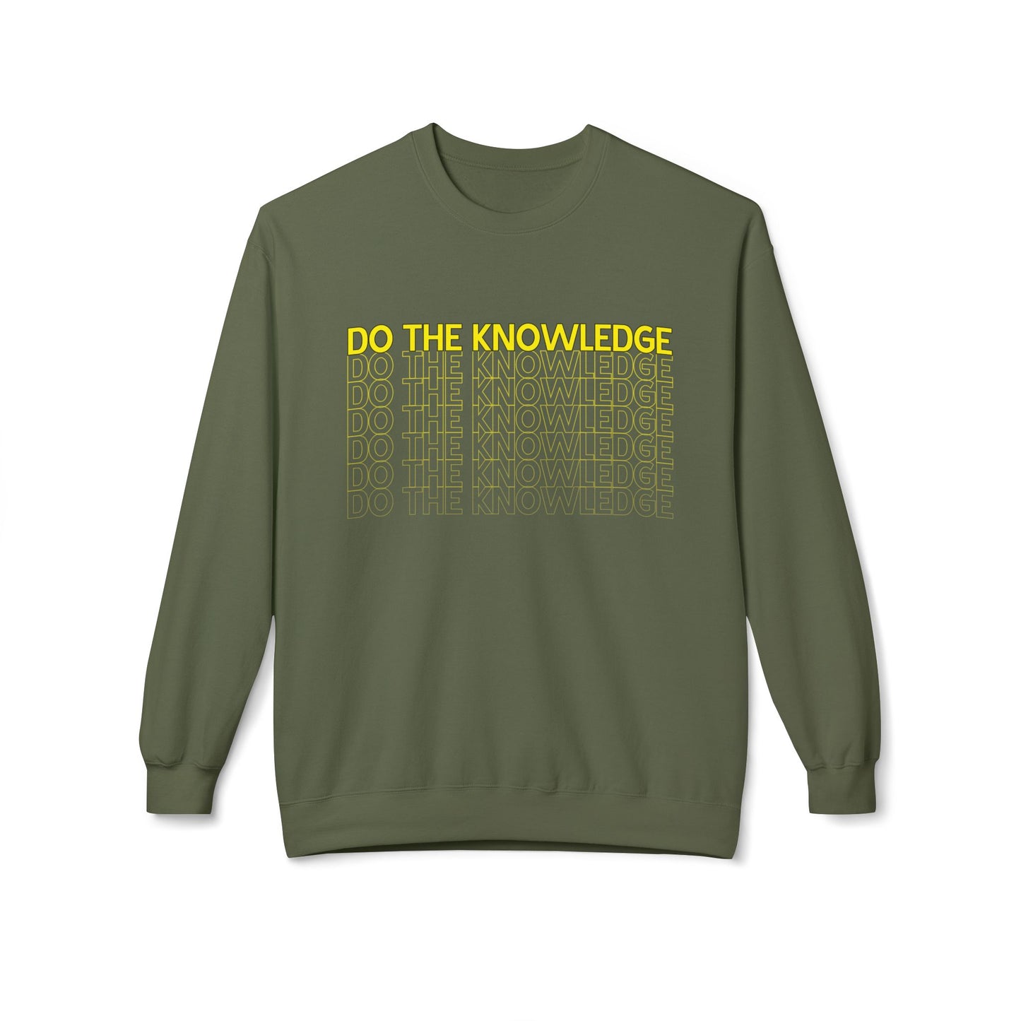 Do The Knowledge - Midweight Crewneck