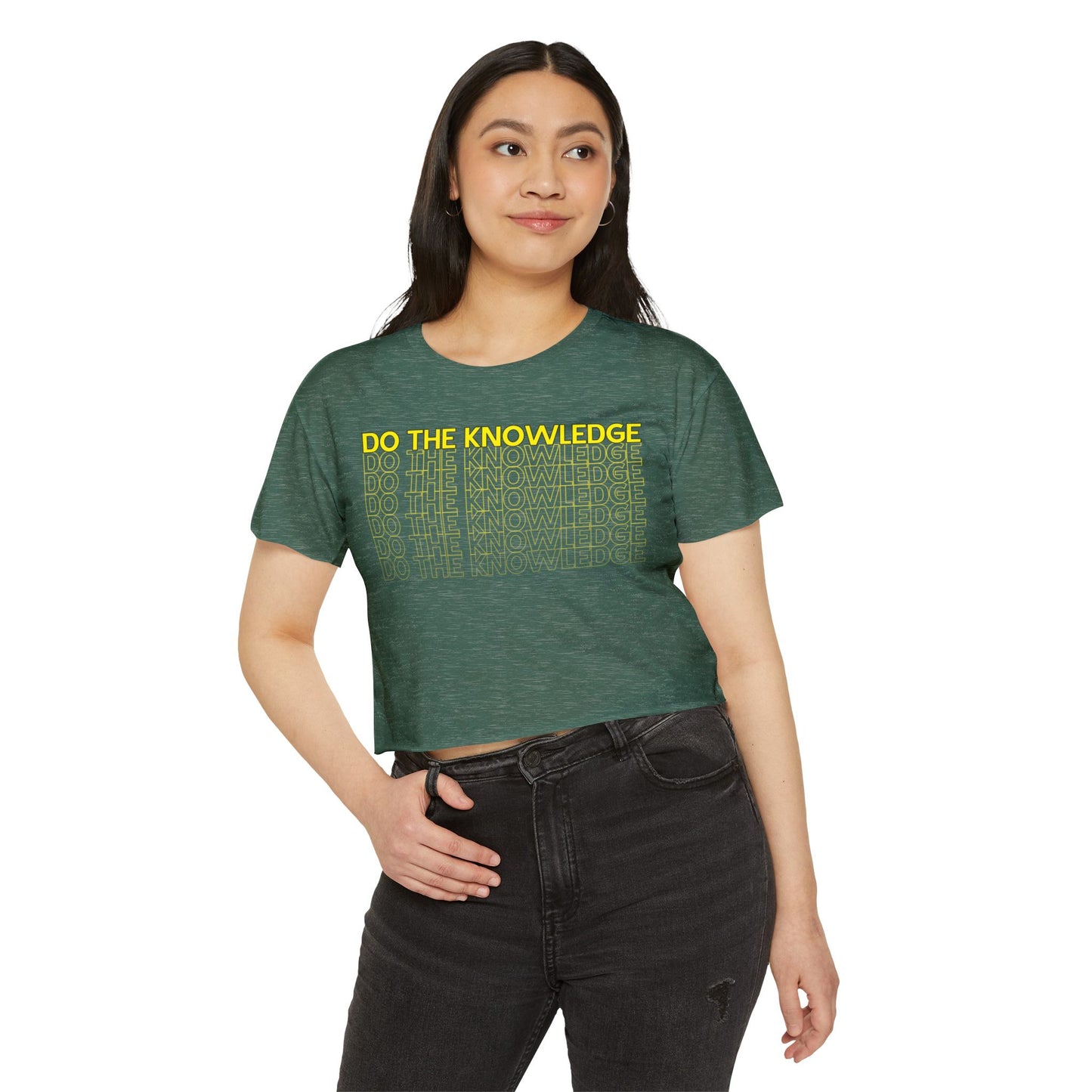 Do The Knowledge - Crop Top