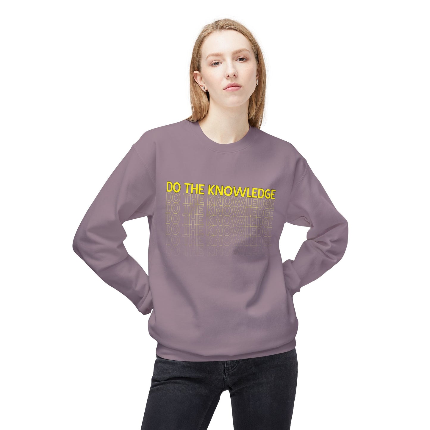 Do The Knowledge - Midweight Crewneck