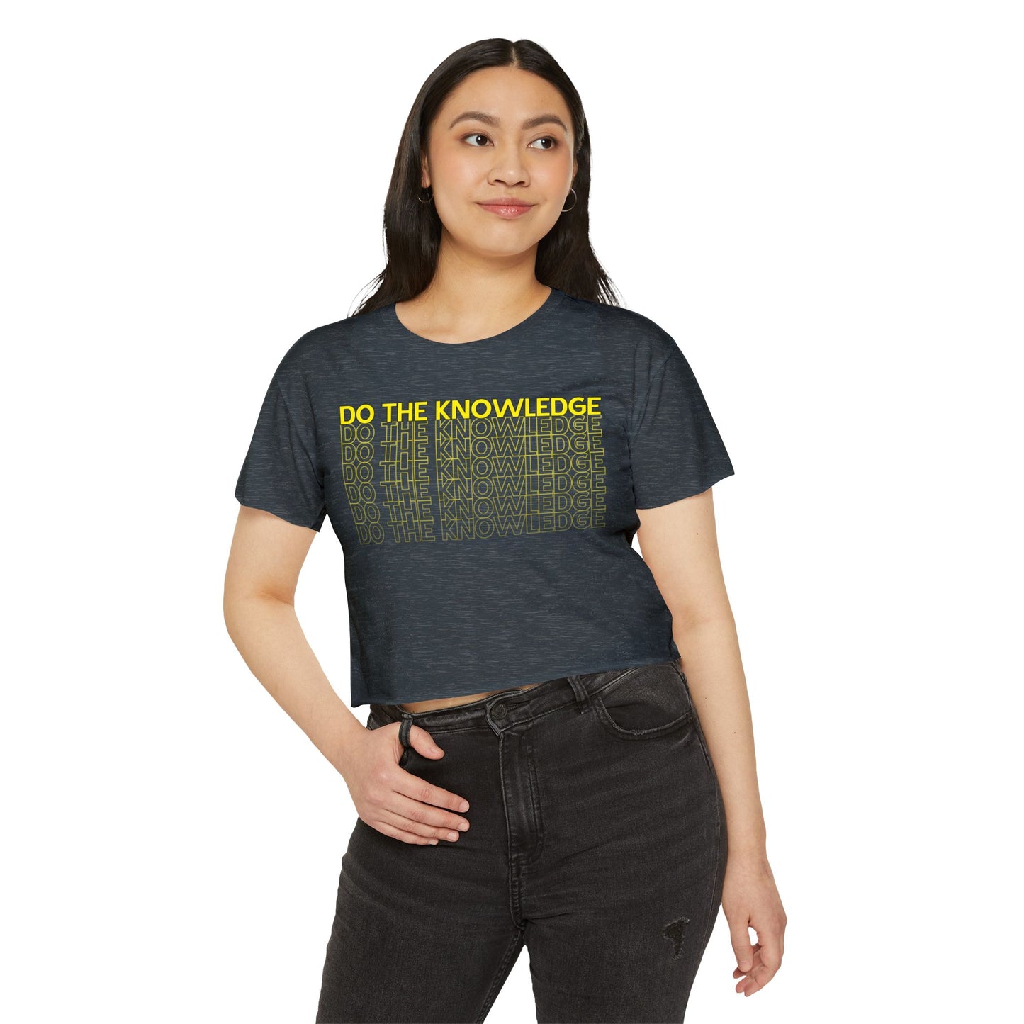 Do The Knowledge - Crop Top