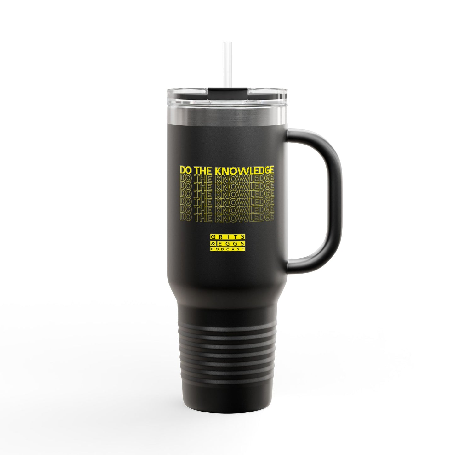 Do The Knowledge - Insulated Travel Mug, 40oz