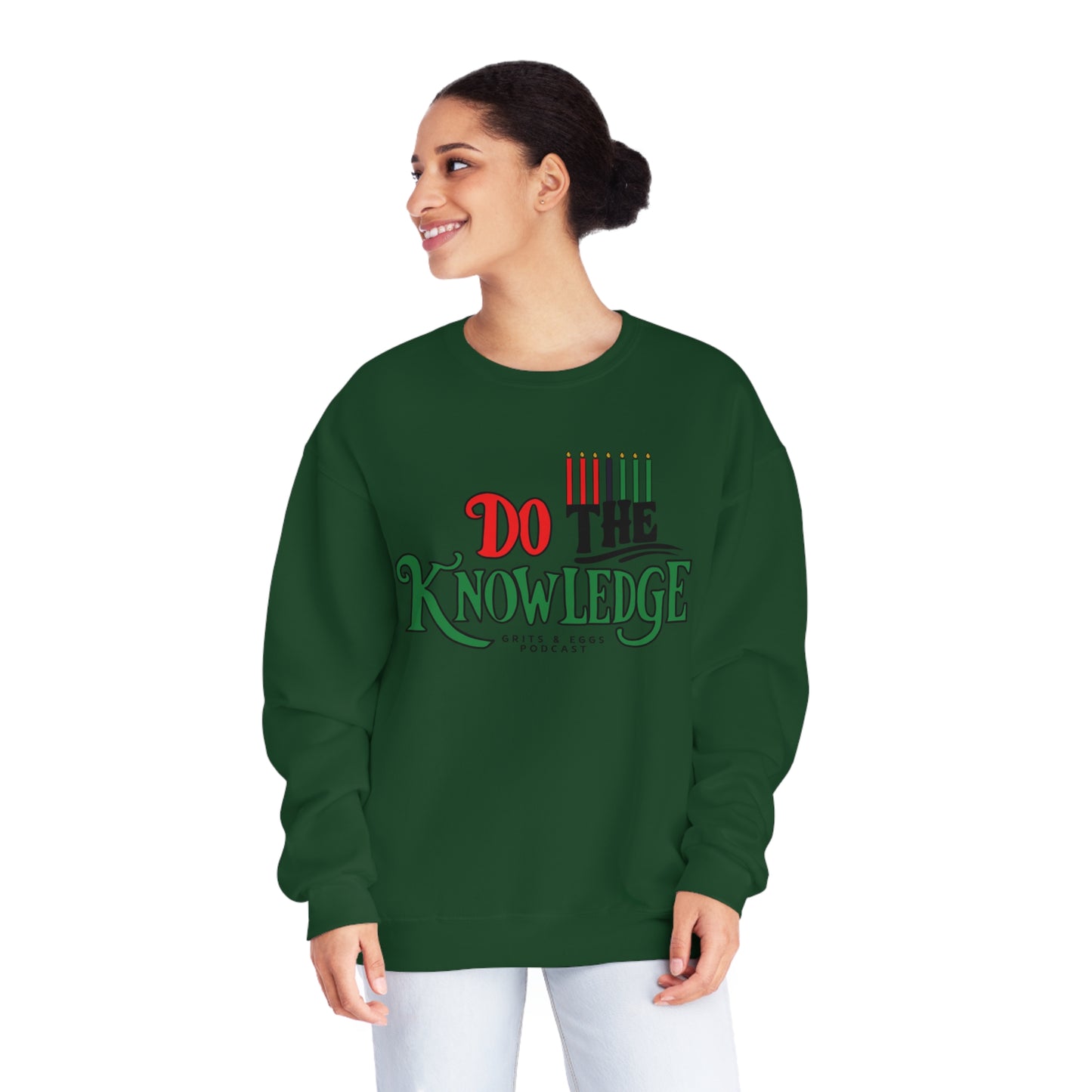 Kwanzaa Edition Do The Knowledge - Mid-weight Crewneck