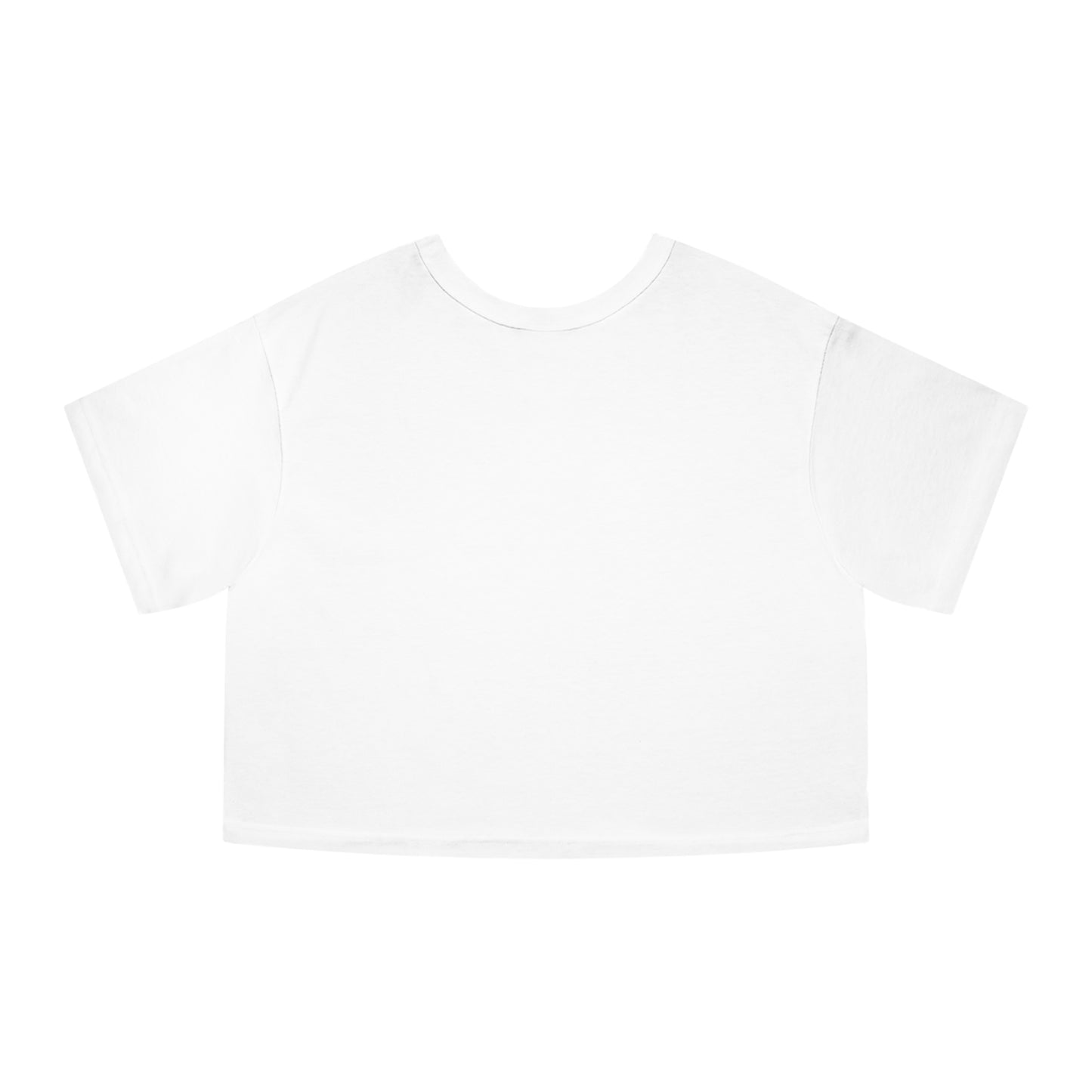 Do The Knowledge - White Bloom Champion Cropped Tee