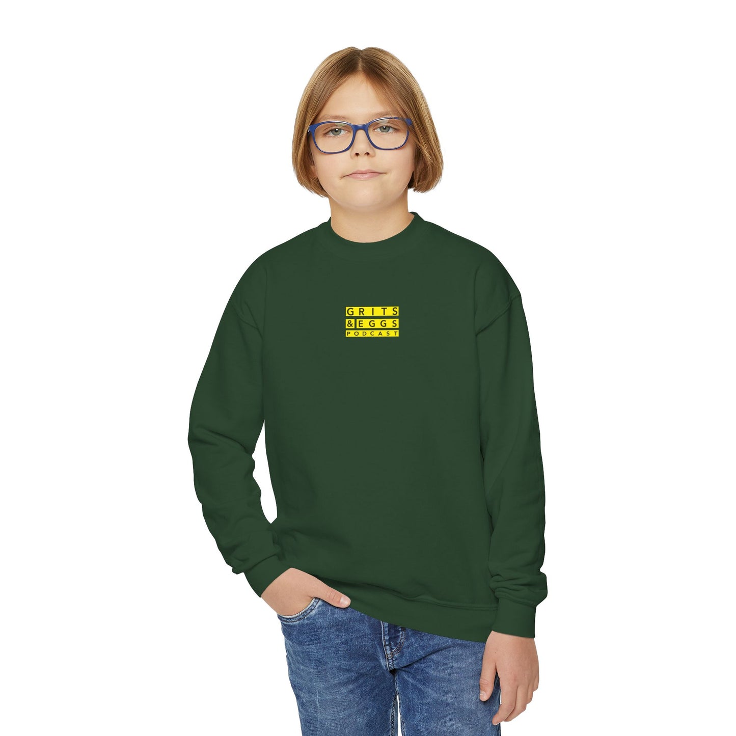 Kid's Signature G&E Logo - Crewneck