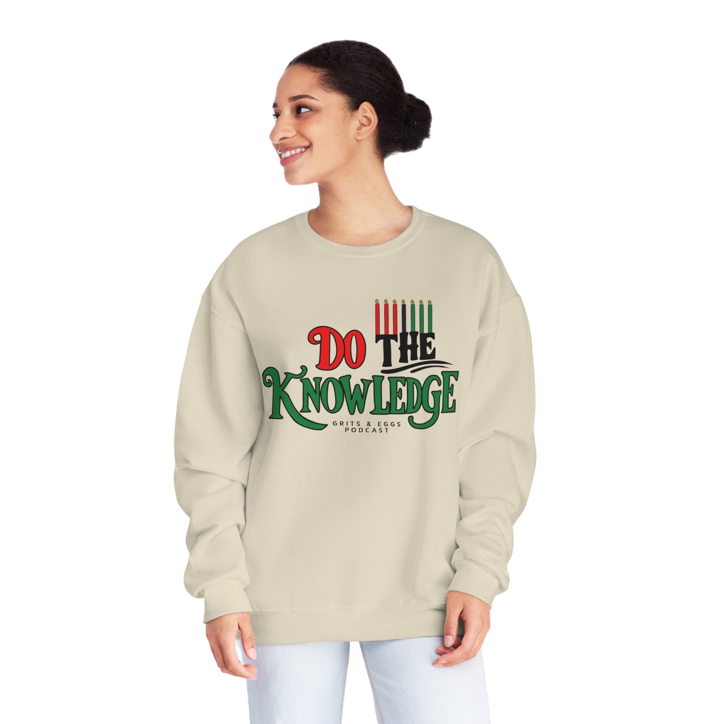 Kwanzaa Edition Do The Knowledge - Mid-weight Crewneck