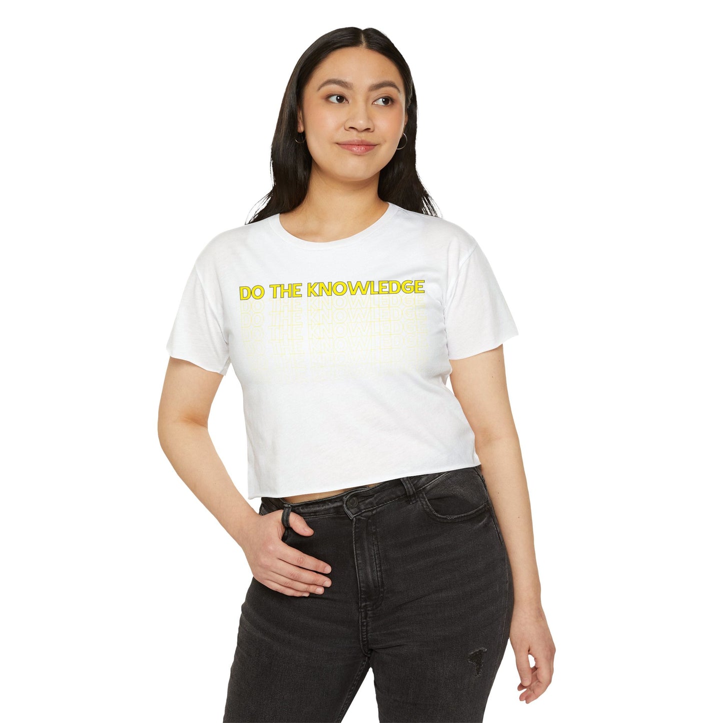 Do The Knowledge - Crop Top