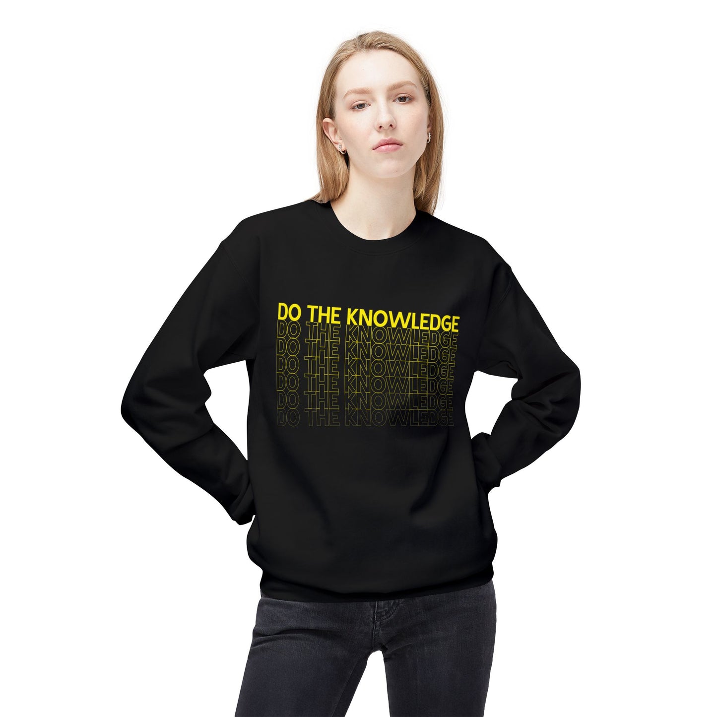 Do The Knowledge - Midweight Crewneck