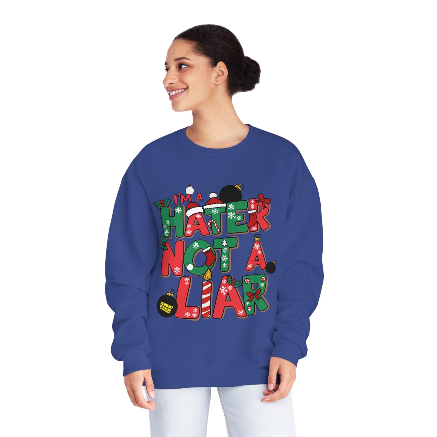 Holiday Edition I'ma Hater - Mid-weight Crewneck