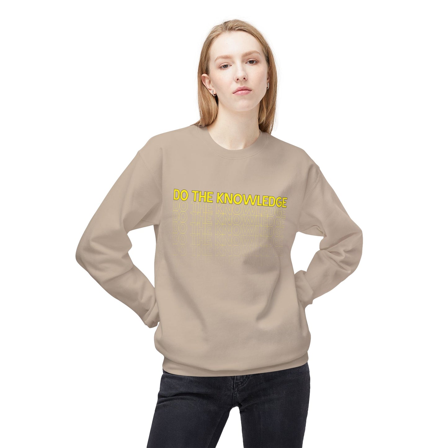 Do The Knowledge - Midweight Crewneck