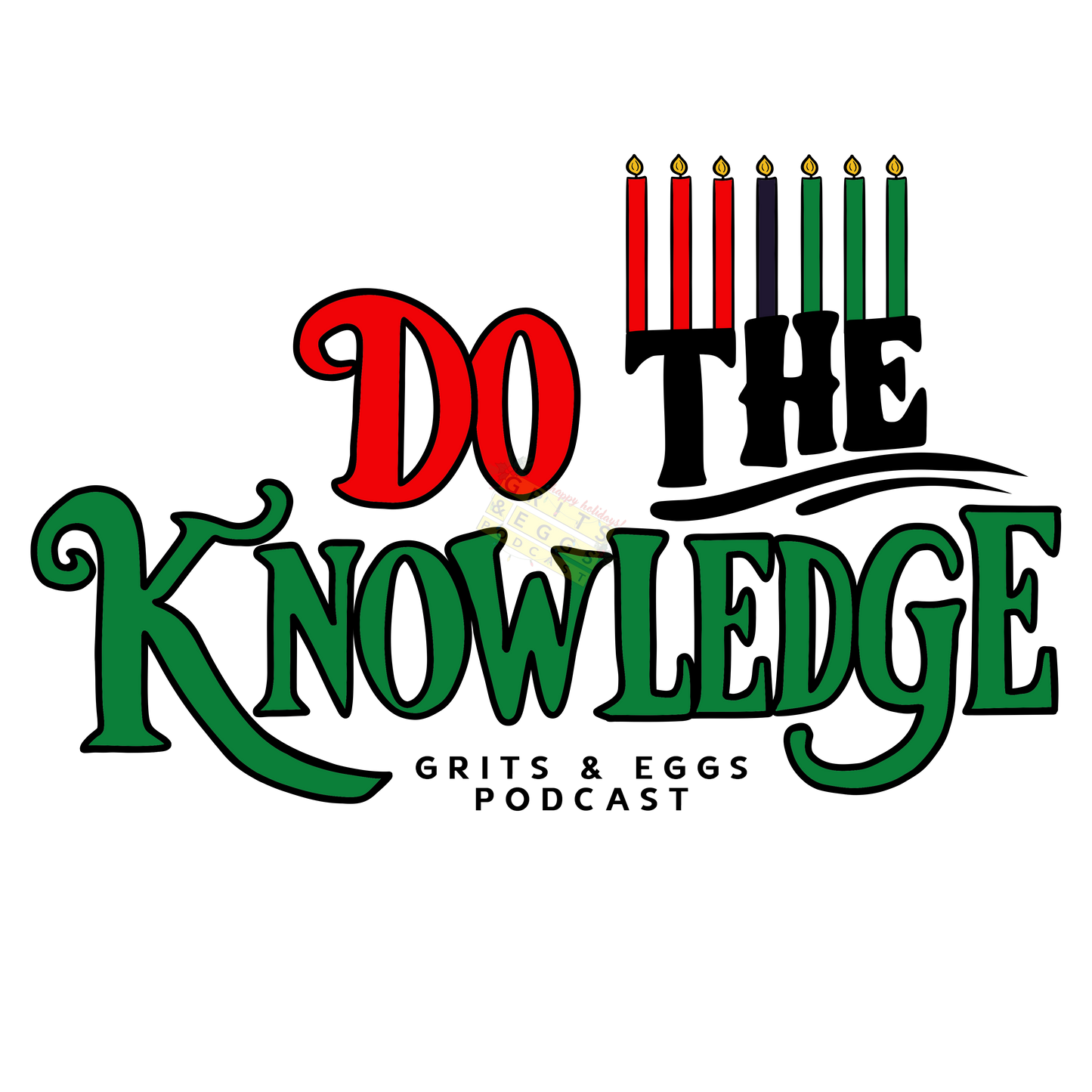 Kwanzaa Edition Do The Knowledge - Mid-weight Crewneck