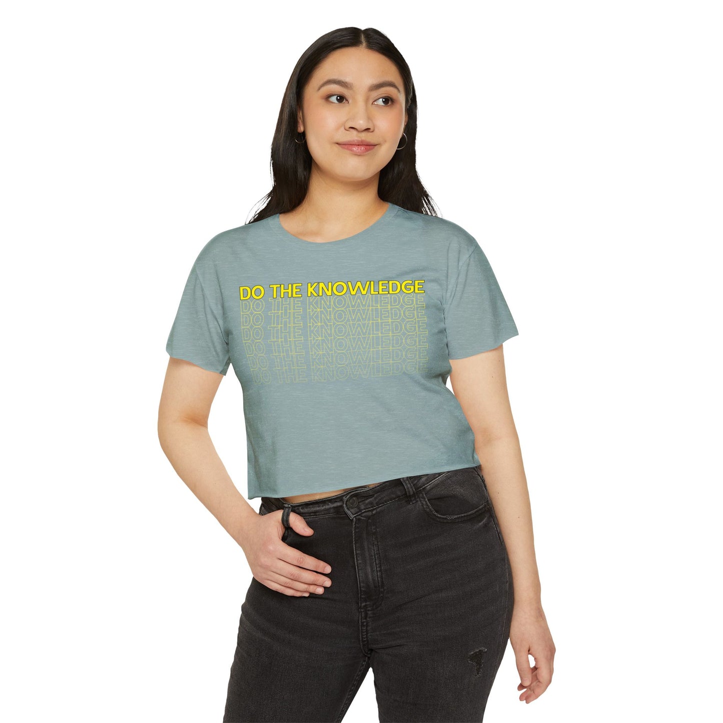 Do The Knowledge - Crop Top