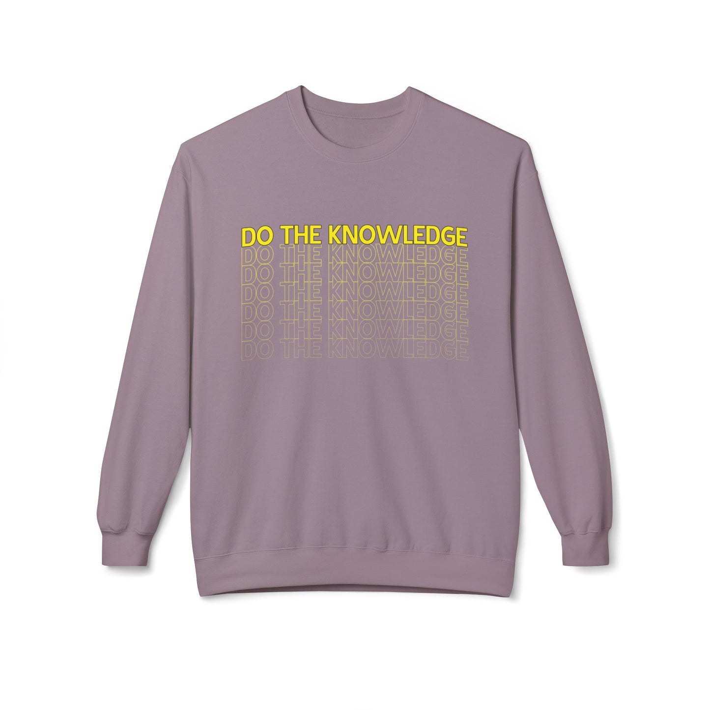 Do The Knowledge - Midweight Crewneck