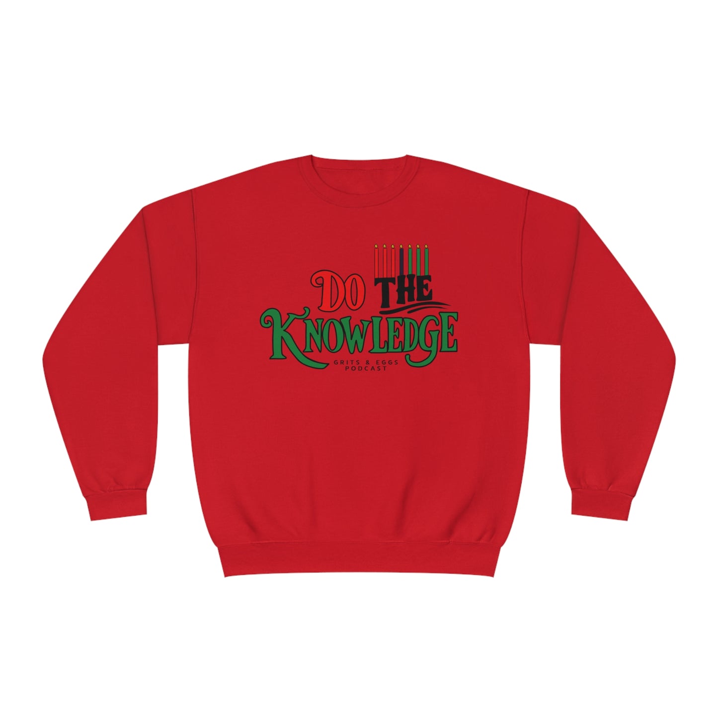 Kwanzaa Edition Do The Knowledge - Mid-weight Crewneck