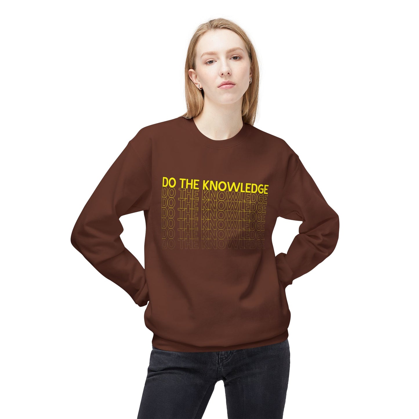 Do The Knowledge - Midweight Crewneck