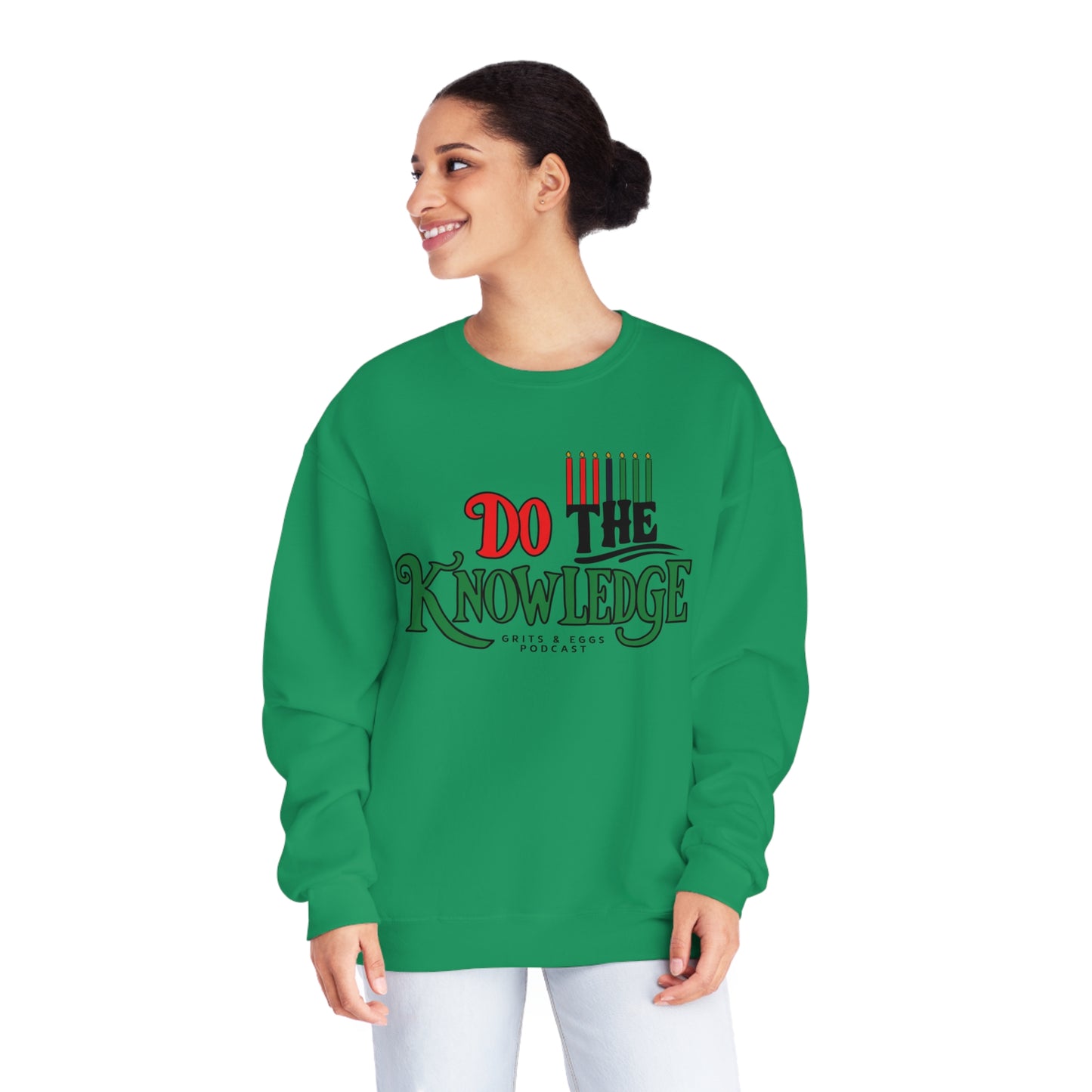 Kwanzaa Edition Do The Knowledge - Mid-weight Crewneck