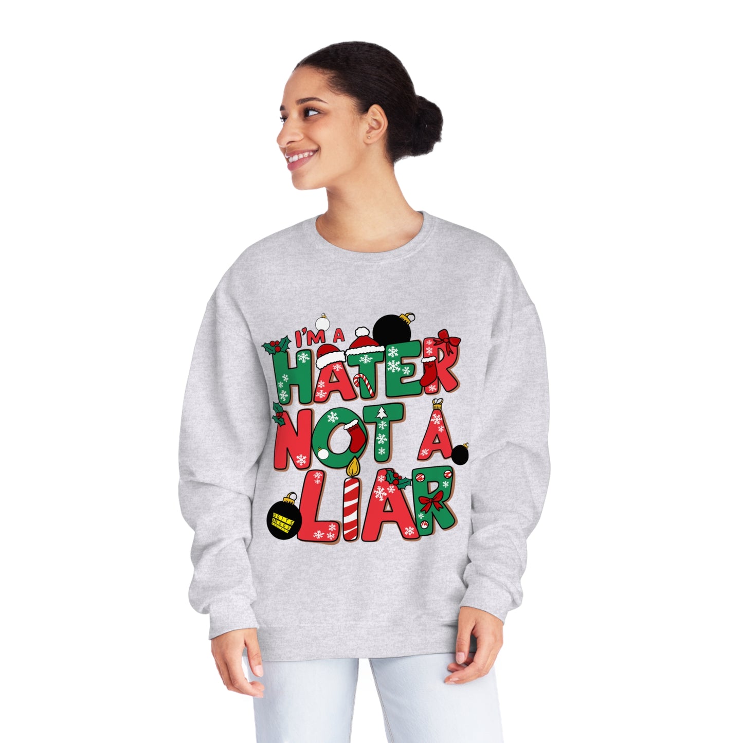 Holiday Edition I'ma Hater - Mid-weight Crewneck