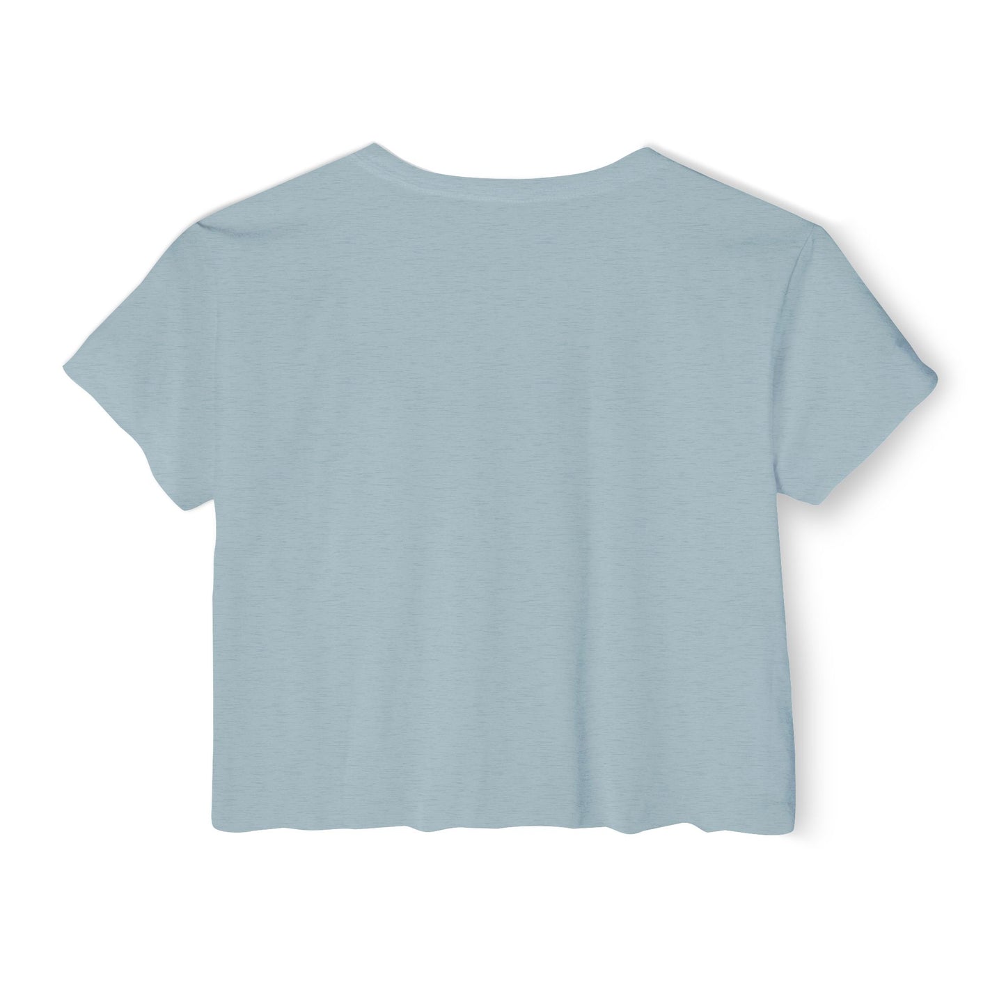 Do The Knowledge - Teal Bloom Crop Top