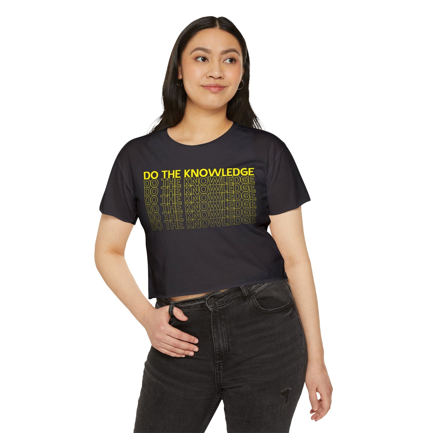 Do The Knowledge - Crop Top