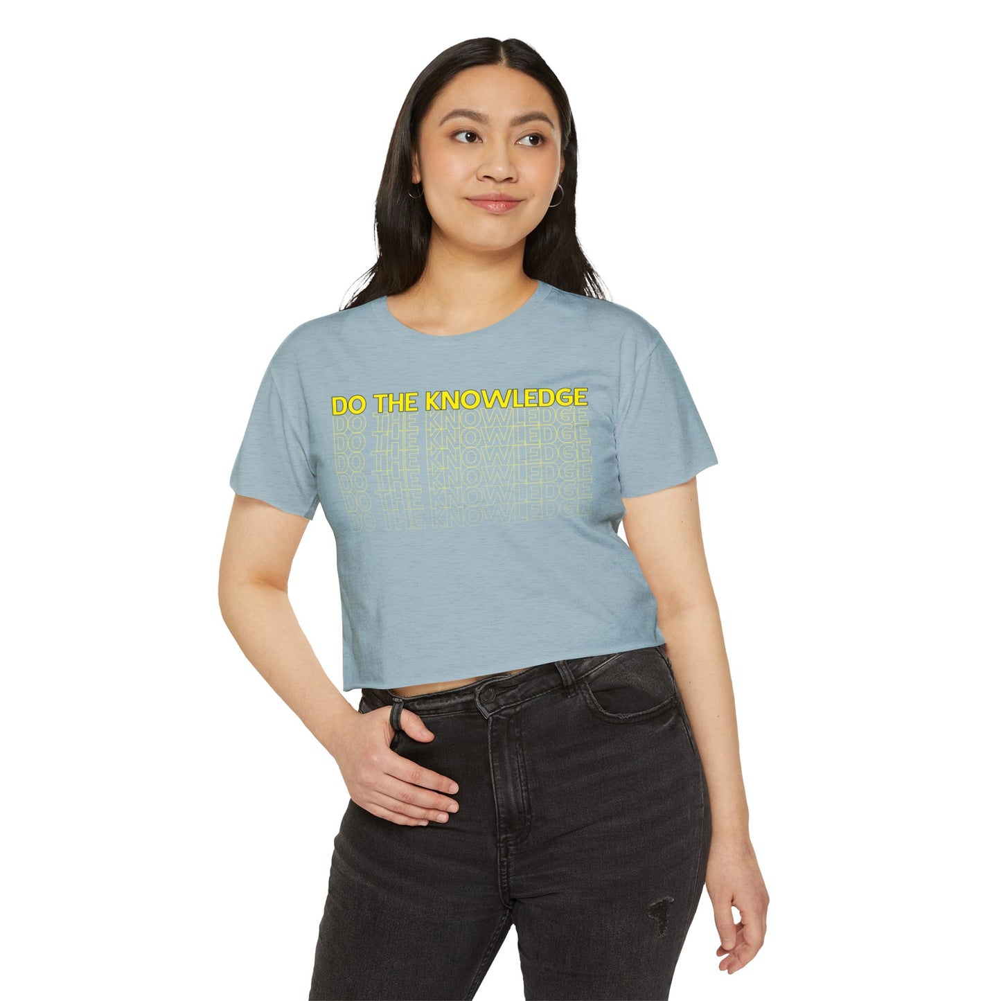 Do The Knowledge - Crop Top