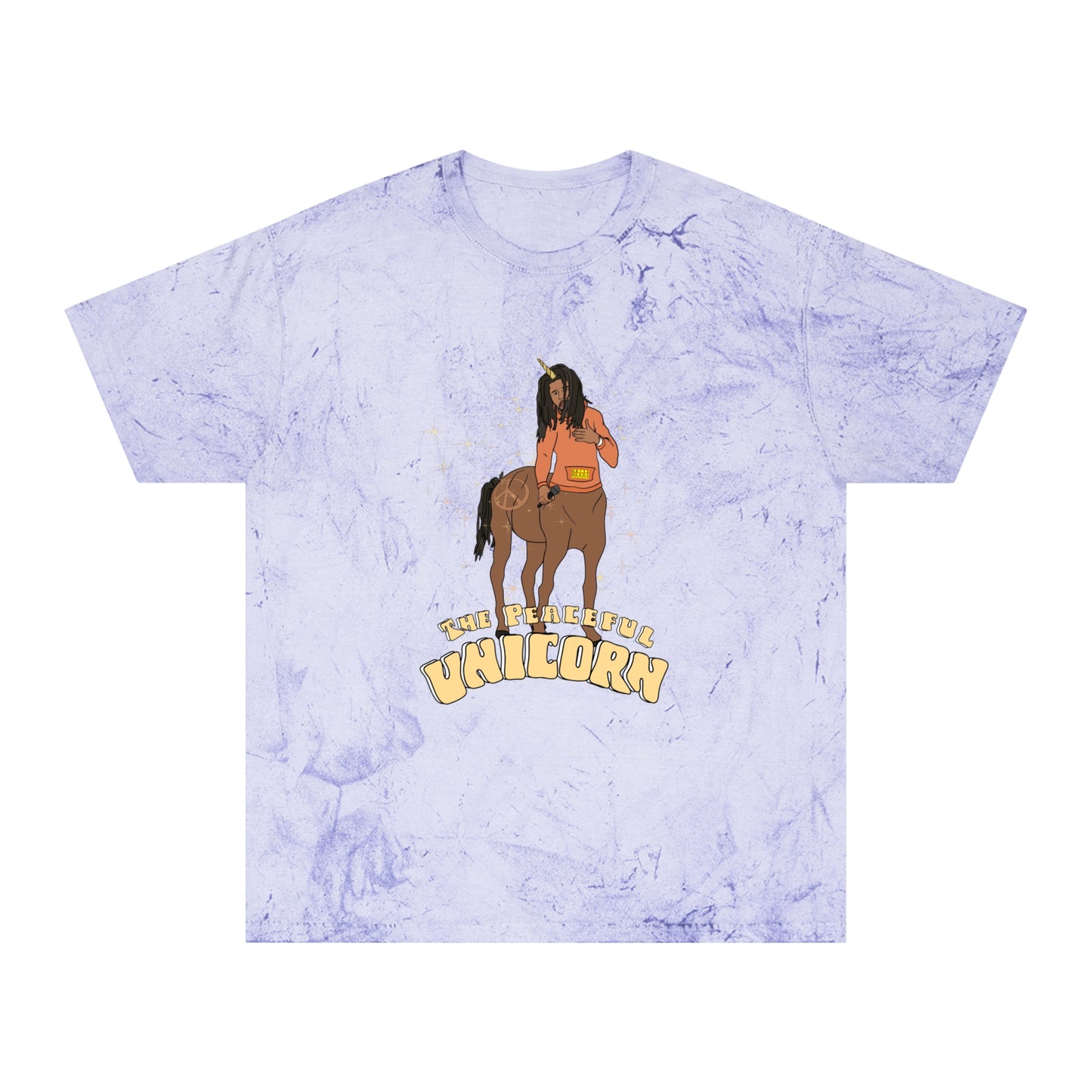 Peaceful Unicorn - Color Blast Tee