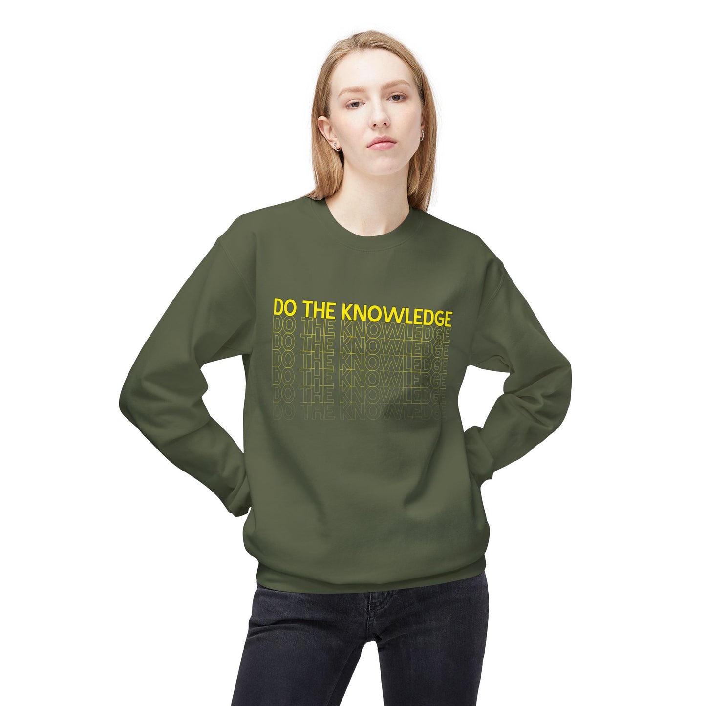 Do The Knowledge - Midweight Crewneck