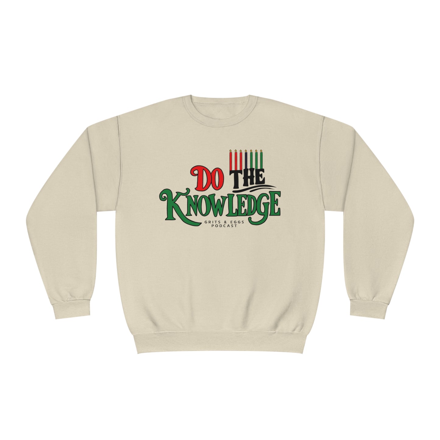 Kwanzaa Edition Do The Knowledge - Mid-weight Crewneck