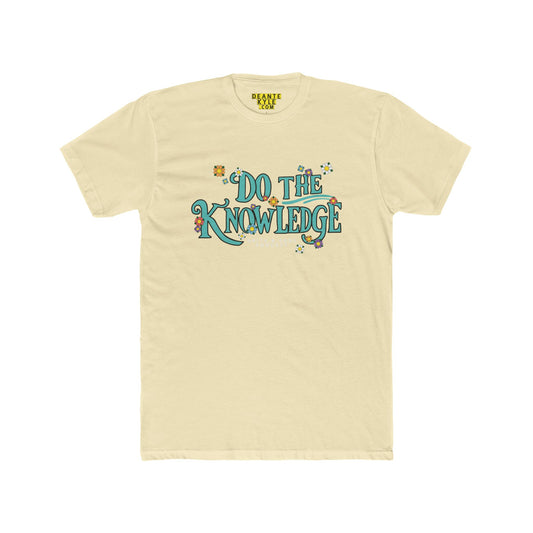 Do The Knowledge -  Teal Bloom Tee