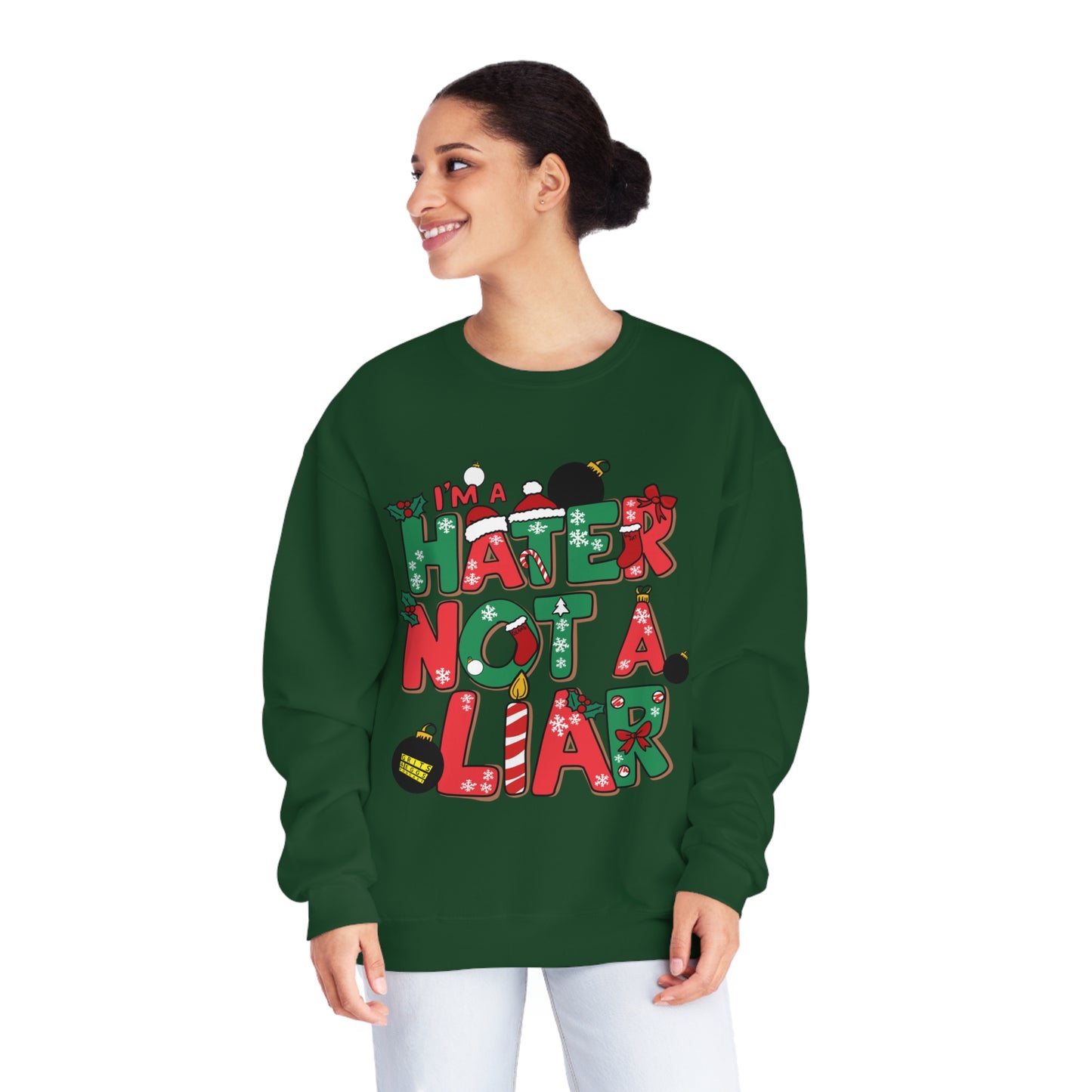 Holiday Edition I'ma Hater - Mid-weight Crewneck