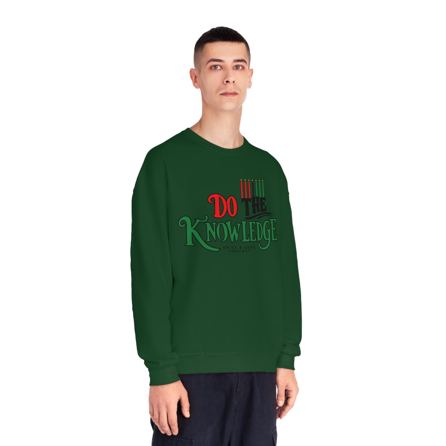 Kwanzaa Edition Do The Knowledge - Mid-weight Crewneck