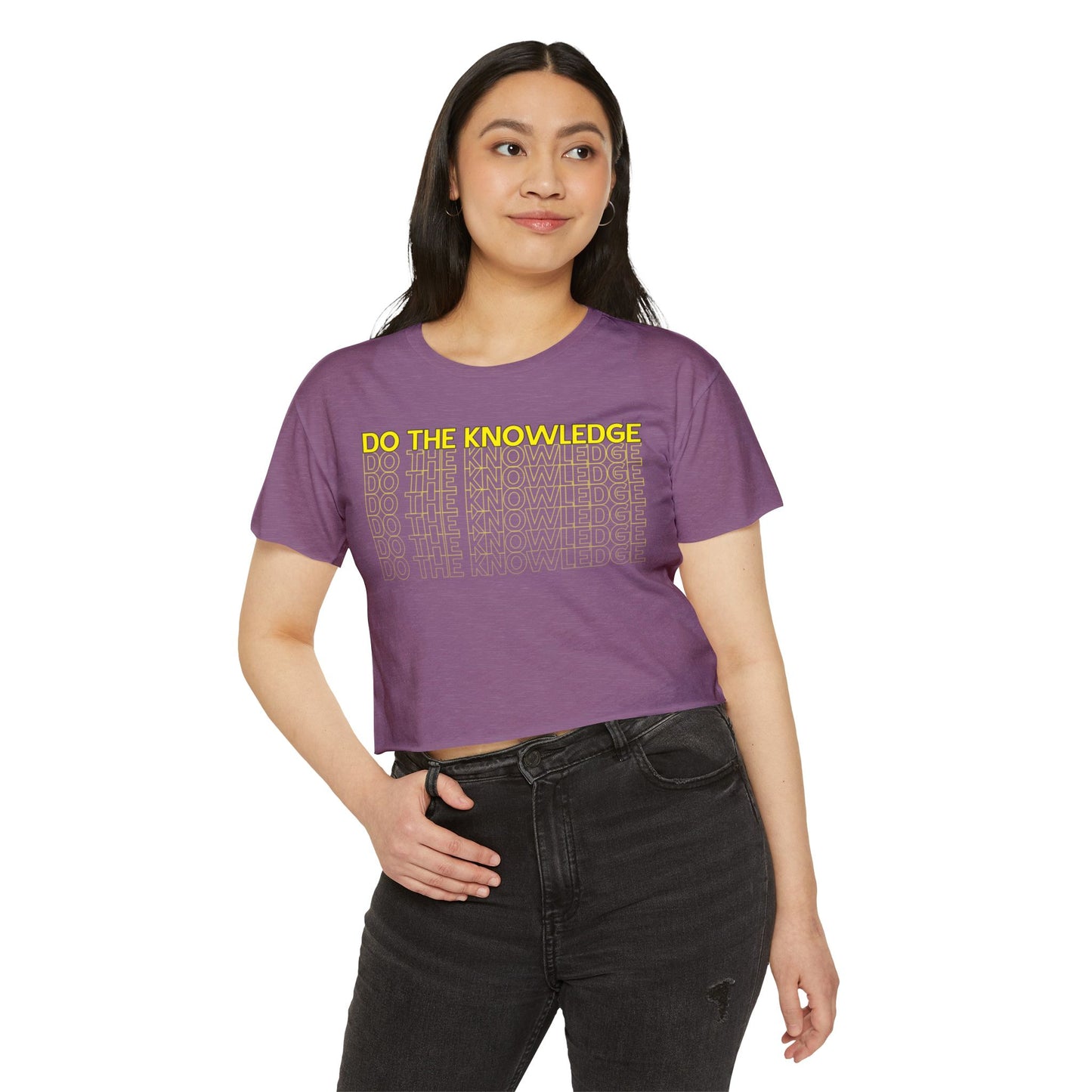 Do The Knowledge - Crop Top