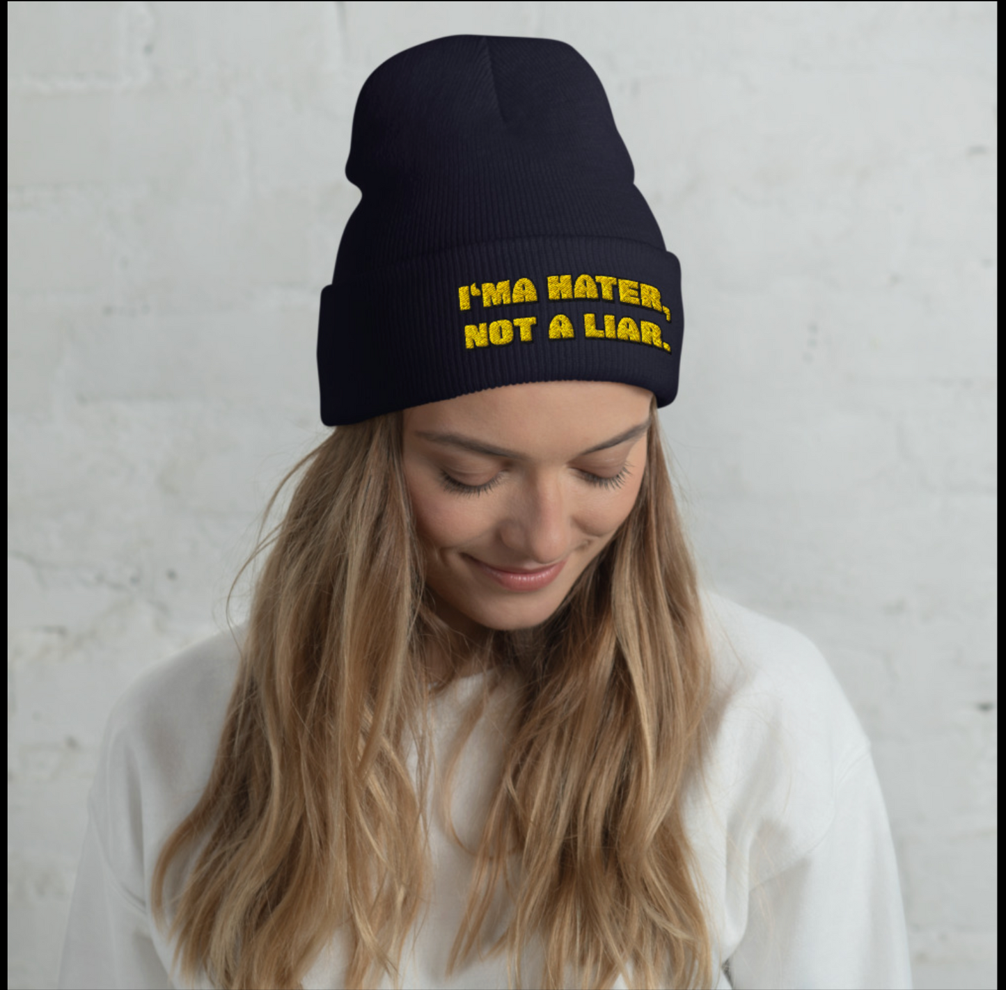 I'ma Hater - Embroidered Beanie